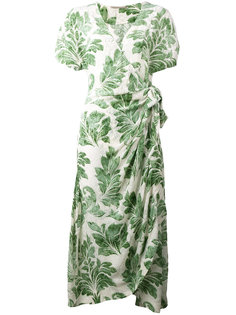 plant print dress Ermanno Scervino