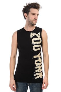 Майка Zoo York Vertical Stamp Muscle Black