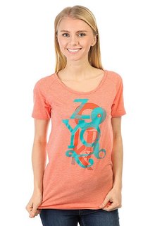 Футболка женская Zoo York Unstackable Tropical Htr