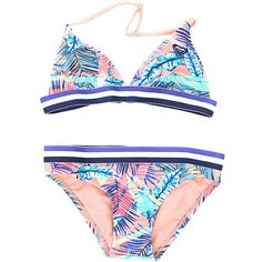 Купальник детский Roxy Retro Summer Tr G Candlelight Bali Pal
