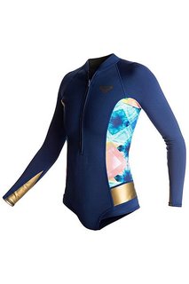 Гидрокостюм (Комбинезон) женский Roxy 2m Pop Ls Sp Blue Depths