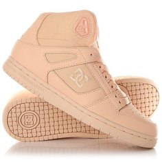 Кеды кроссовки высокие женские DC Shoes Rebound High Peach Cream