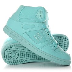 Кеды кроссовки высокие женские DC Shoes Rebound High Aqua