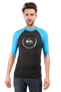 Гидрофутболка Quiksilver Activess Tarmac/ Blue Danube