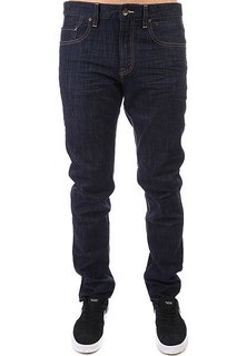 Джинсы прямые Quiksilver Revolver Rin Rinse