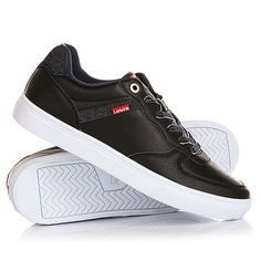 Кеды кроссовки низкие Levis Jeffrey Denim Regular Black Levis®