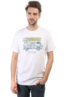Футболка Quiksilver Allin White