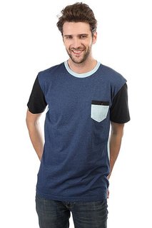 Футболка Quiksilver Baysicpocket Estate Blue