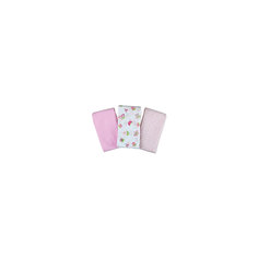 Набор пеленок Muslin Swaddleme, 3 шт.,Summer Infant, розовый/бабочки