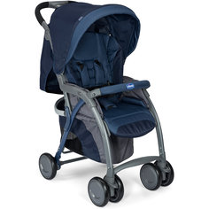 Прогулочная коляска Simplicity Plus, Chicco, Toy Blue Passion