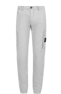 Хлопковые брюки-карго Stone Island
