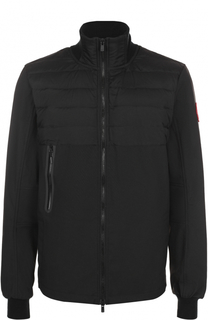 Пуховик на молнии с воротником-стойкой Canada Goose