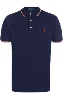 Хлопковое поло с короткими рукавами Polo Ralph Lauren