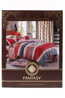 Постельное бельё евро, 4 нав. Fantasy