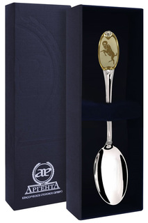 Ложка с логотипом "Овен" Аргента