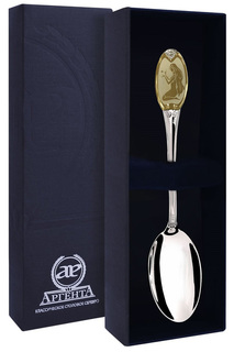 Ложка с логотипом "Дева" Аргента