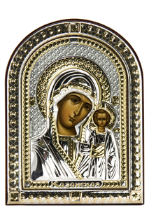 Икона "Казанская Божья Матерь" Аргента