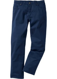Брюки-стретч Slim Fit Straight, низкий + высокий рост U + S (темно-синий) Bonprix