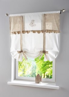Римская штора Инка, кулиска (натуральный) Bonprix