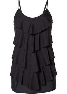 Купальник-платье, моделирующий фигуру (черный) Bonprix