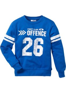 Свитшот в стиле колледж (лазурный) Bonprix