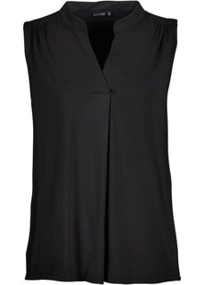 Блузка-топ (черный) Bonprix