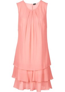 Шифоновое платье (нежно-коралловый) Bonprix