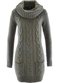 Платье (темно-оливковый) Bonprix