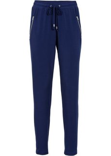 Трикотажные брюки (темно-синий) Bonprix