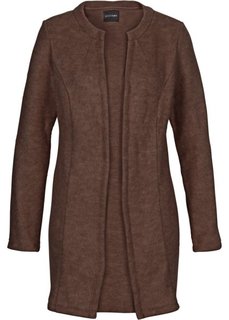 Трикотажная куртка (светло-коричневый) Bonprix