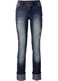 Джинсы Skinny (темный деним) Bonprix
