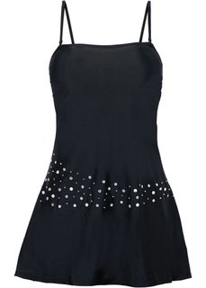 Купальное платье (черный) Bonprix