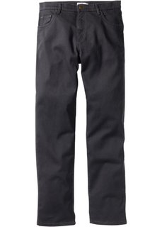 Брюки стретч Classic Fit Straight, cредний рост (N) (темно-серый) Bonprix