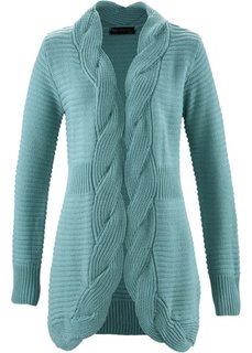 Длинный кардиган (минерально-синий) Bonprix