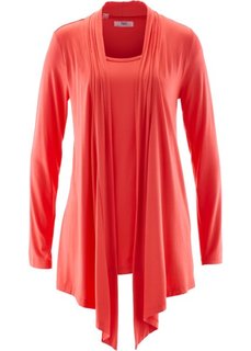 Футболка 2 в 1 (омаровый) Bonprix