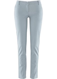 Легкие чиносы из эластичного хлопка (серый) Bonprix