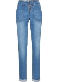 Стрейчевые джинсы, cредний рост (N) (голубой) Bonprix