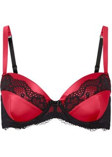 Бюстгальтер, чашка C (красный/черный) Bonprix