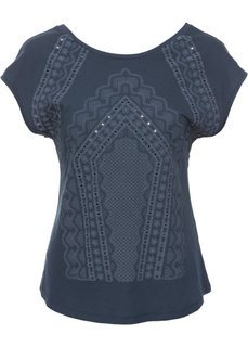 Футболка (темно-синий) Bonprix