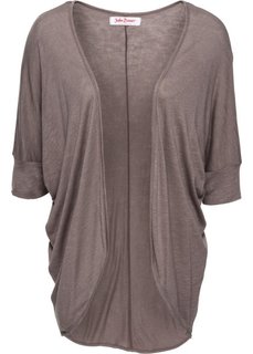 Трикотажная куртка с рукавом 3/4 (бурый) Bonprix