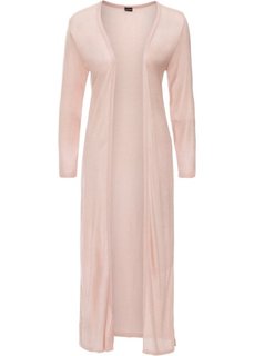 Длинный вязаный кардиган (винтажно-розовый) Bonprix