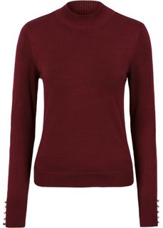 Пуловер (кленово-красный) Bonprix