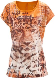 Футболка (нектариновый с рисунком) Bonprix