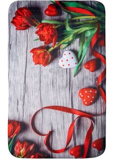 Коврик для ванной Любовь из пены-мемори (красный) Bonprix