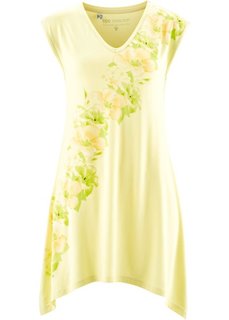 Футболка с асимметричным низом (лимонный) Bonprix