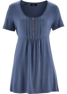 Футболка с коротким рукавом (индиго) Bonprix
