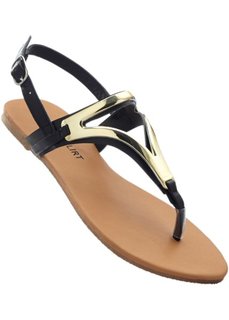 Пантолеты (черный/золотистый) Bonprix