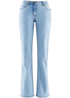 Джинсы стретч Bootcut, cредний рост (N) (голубой) Bonprix