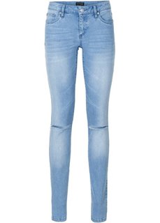 Джинсы Skinny с поддерживающим эффектом (голубой) Bonprix