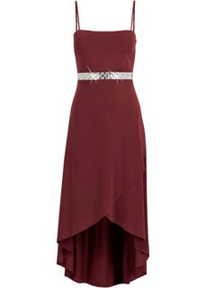 Трикотажное платье (бордовый) Bonprix